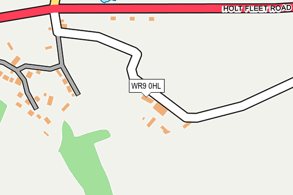 WR9 0HL map - OS OpenMap – Local (Ordnance Survey)