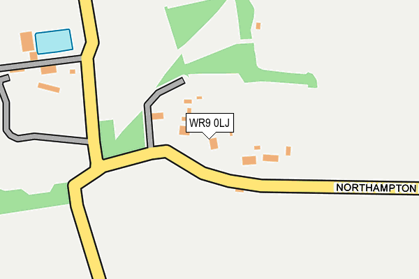 WR9 0LJ map - OS OpenMap – Local (Ordnance Survey)
