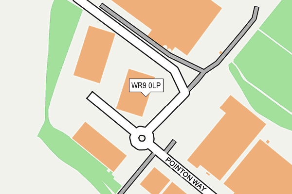 WR9 0LP map - OS OpenMap – Local (Ordnance Survey)