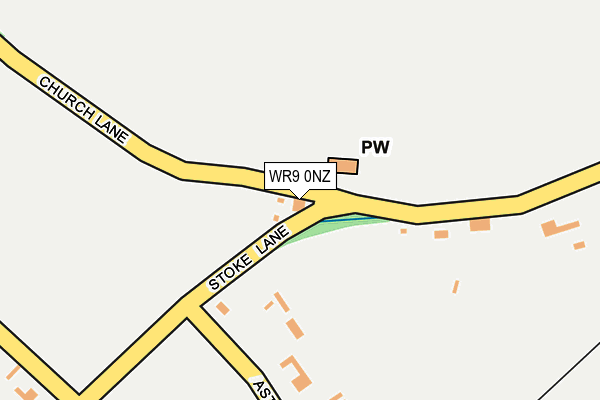 WR9 0NZ map - OS OpenMap – Local (Ordnance Survey)