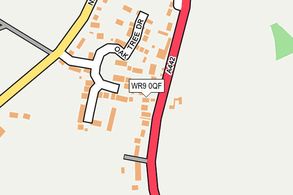 WR9 0QF map - OS OpenMap – Local (Ordnance Survey)