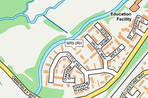 WR9 0RH map - OS OpenMap – Local (Ordnance Survey)