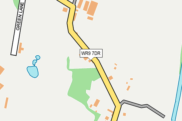 WR9 7DR map - OS OpenMap – Local (Ordnance Survey)