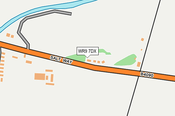 WR9 7DX map - OS OpenMap – Local (Ordnance Survey)