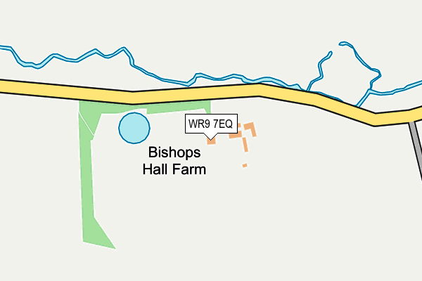 WR9 7EQ map - OS OpenMap – Local (Ordnance Survey)