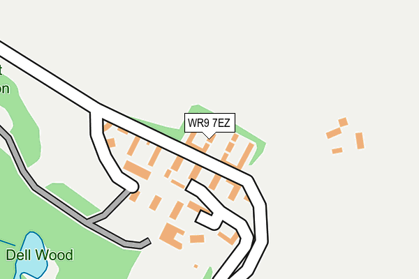 WR9 7EZ map - OS OpenMap – Local (Ordnance Survey)