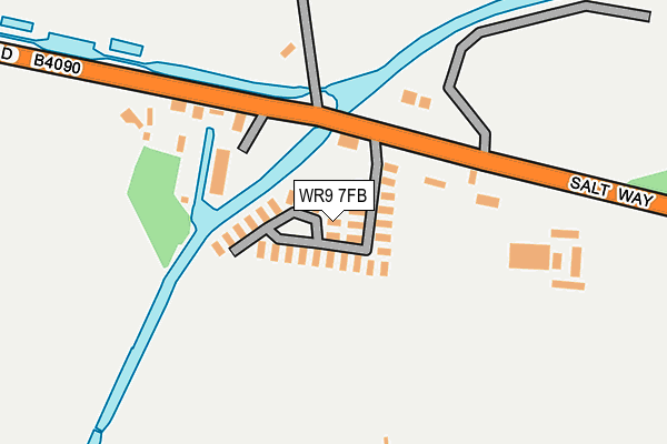 WR9 7FB map - OS OpenMap – Local (Ordnance Survey)