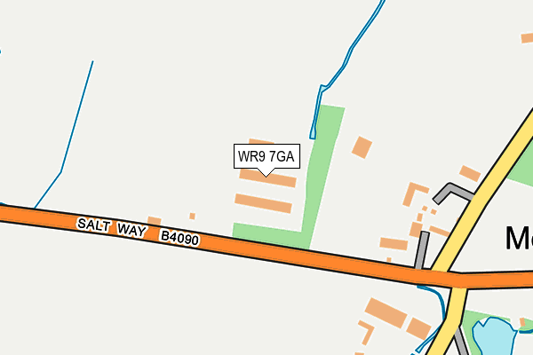 WR9 7GA map - OS OpenMap – Local (Ordnance Survey)