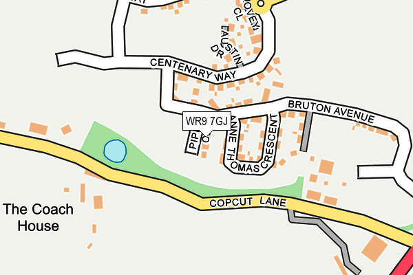 WR9 7GJ map - OS OpenMap – Local (Ordnance Survey)