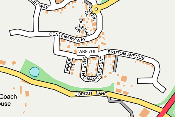 WR9 7GL map - OS OpenMap – Local (Ordnance Survey)