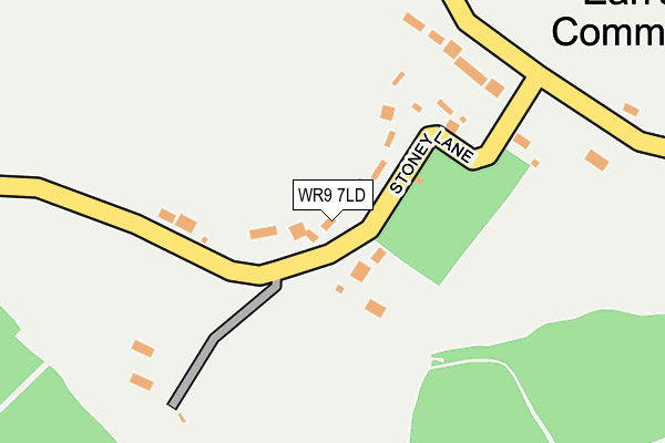 WR9 7LD map - OS OpenMap – Local (Ordnance Survey)