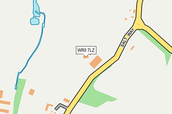 WR9 7LZ map - OS OpenMap – Local (Ordnance Survey)