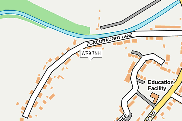 WR9 7NH map - OS OpenMap – Local (Ordnance Survey)