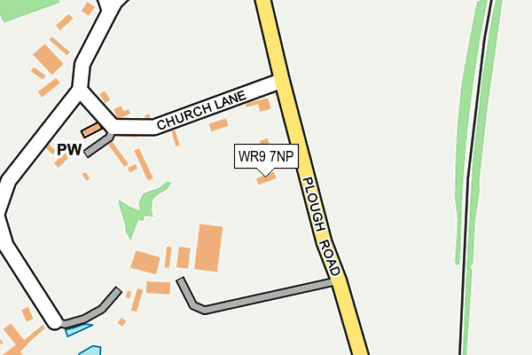 WR9 7NP map - OS OpenMap – Local (Ordnance Survey)