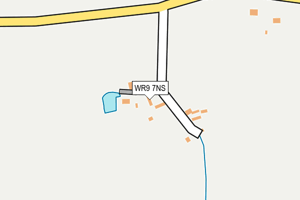 WR9 7NS map - OS OpenMap – Local (Ordnance Survey)