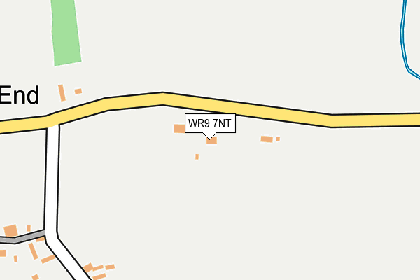 WR9 7NT map - OS OpenMap – Local (Ordnance Survey)