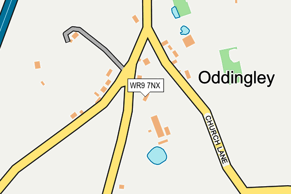 WR9 7NX map - OS OpenMap – Local (Ordnance Survey)