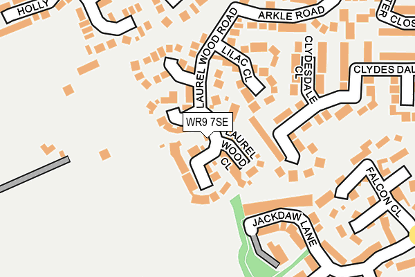 WR9 7SE map - OS OpenMap – Local (Ordnance Survey)