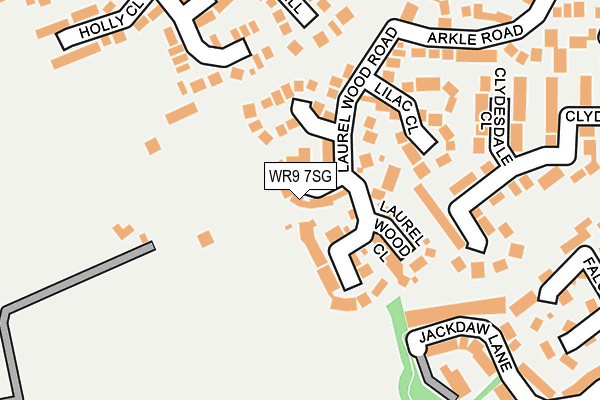 WR9 7SG map - OS OpenMap – Local (Ordnance Survey)