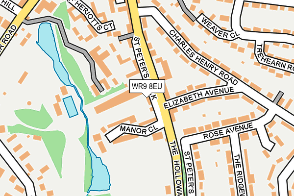 WR9 8EU map - OS OpenMap – Local (Ordnance Survey)