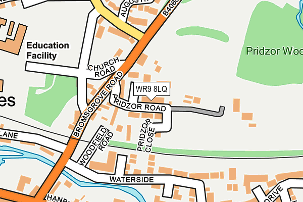WR9 8LQ map - OS OpenMap – Local (Ordnance Survey)