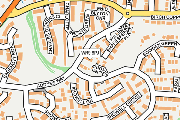 WR9 8PJ map - OS OpenMap – Local (Ordnance Survey)