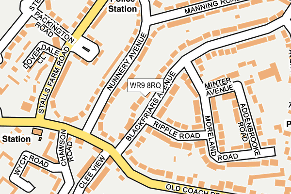 WR9 8RQ map - OS OpenMap – Local (Ordnance Survey)