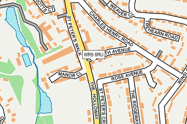 WR9 8RU map - OS OpenMap – Local (Ordnance Survey)
