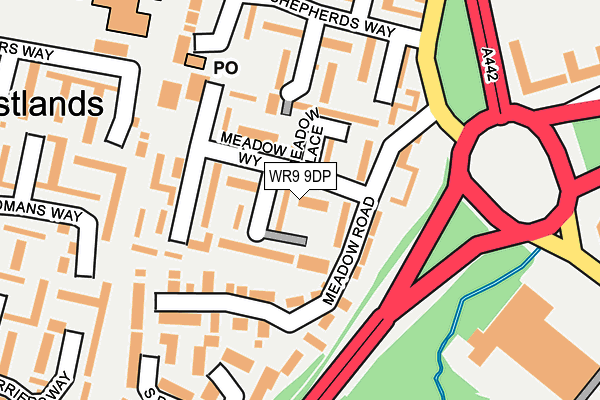 WR9 9DP map - OS OpenMap – Local (Ordnance Survey)