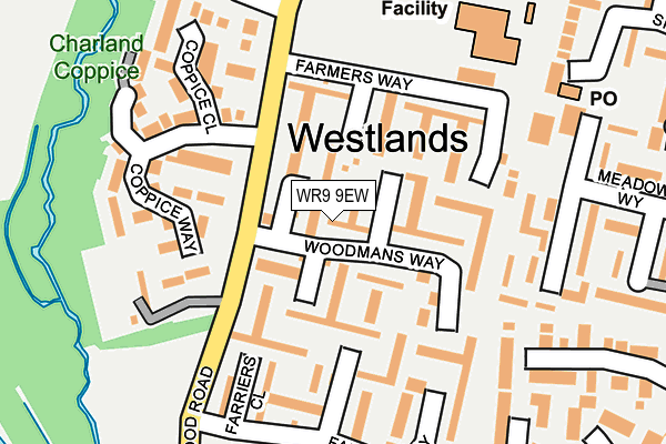 WR9 9EW map - OS OpenMap – Local (Ordnance Survey)