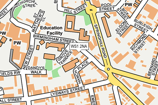 Map of WELCOME STRANGER LIMITED at local scale