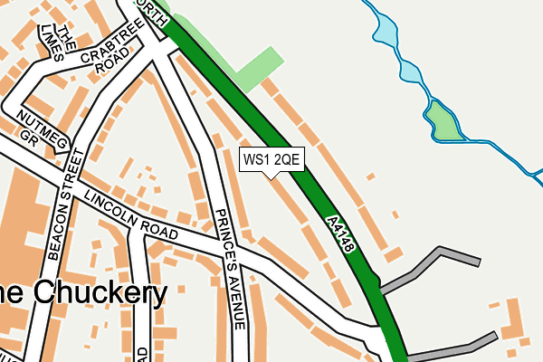 Map of B.S. ASHLEY LIMITED at local scale