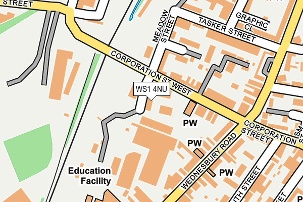 Map of ELECTRICAL SERVICE ENGINEER LTD at local scale