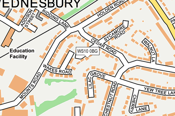 WS10 0BG map - OS OpenMap – Local (Ordnance Survey)