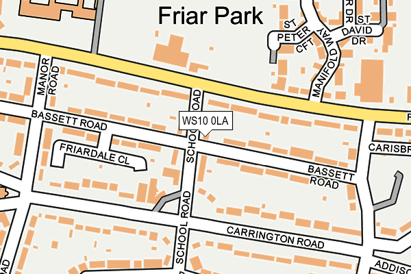 Map of FRYER PARK LIMITED at local scale