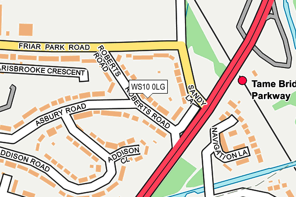 WS10 0LG map - OS OpenMap – Local (Ordnance Survey)