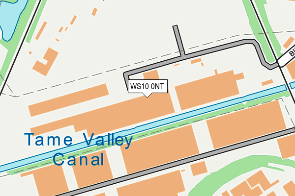 WS10 0NT map - OS OpenMap – Local (Ordnance Survey)