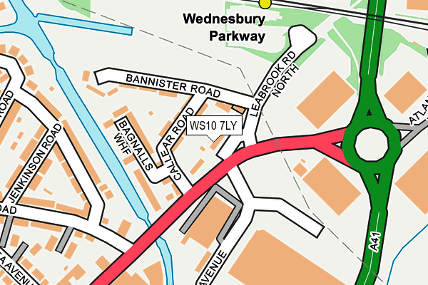 WS10 7LY map - OS OpenMap – Local (Ordnance Survey)