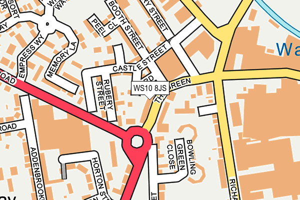 WS10 8JS map - OS OpenMap – Local (Ordnance Survey)
