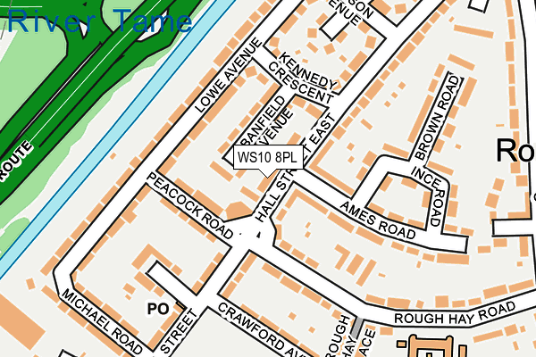 WS10 8PL map - OS OpenMap – Local (Ordnance Survey)