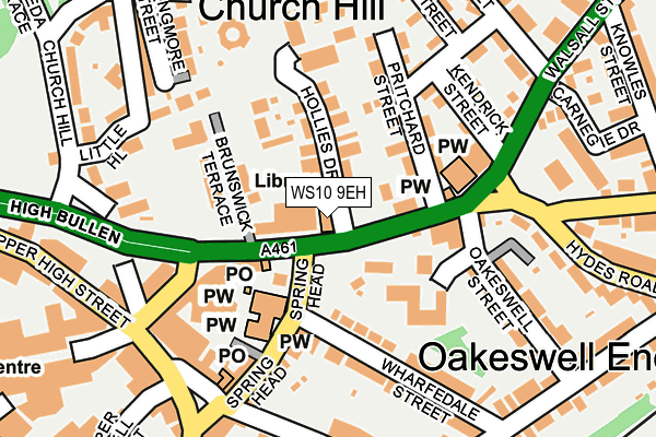 WS10 9EH map - OS OpenMap – Local (Ordnance Survey)