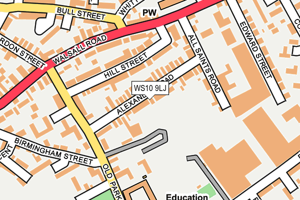 Map of ALEEM FOODS LTD at local scale