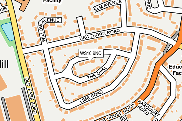 WS10 9NQ map - OS OpenMap – Local (Ordnance Survey)
