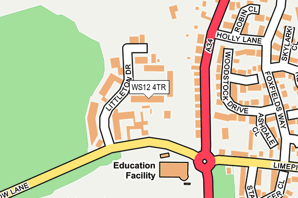 Map of CHASE PARK TECHNOLOGY LIMITED at local scale