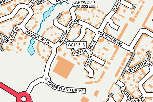 Map of FITRODIERS LTD at local scale