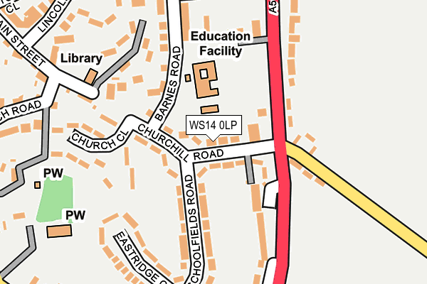 Map of CALDER TREE SERVICES LIMITED at local scale