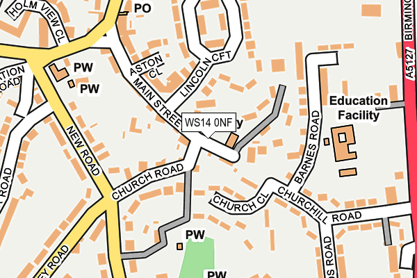 Map of ROBERT BROWN BUSINESS ADVICE LTD at local scale