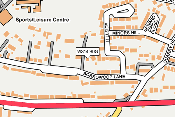 Map of STAFFORD SKINCARE LIMITED at local scale