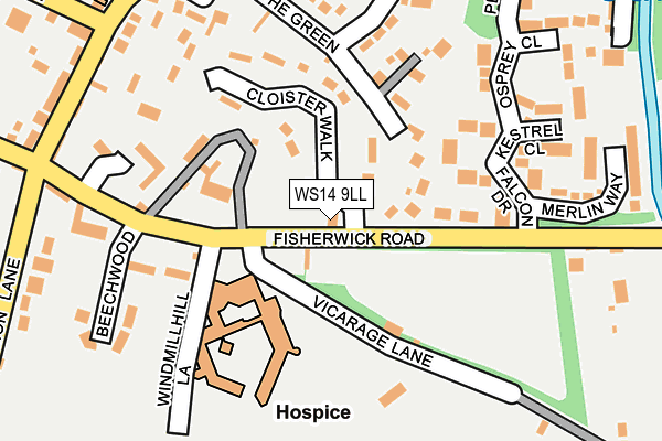 Map of LOWE ACCOUNTANCY SERVICES LTD at local scale