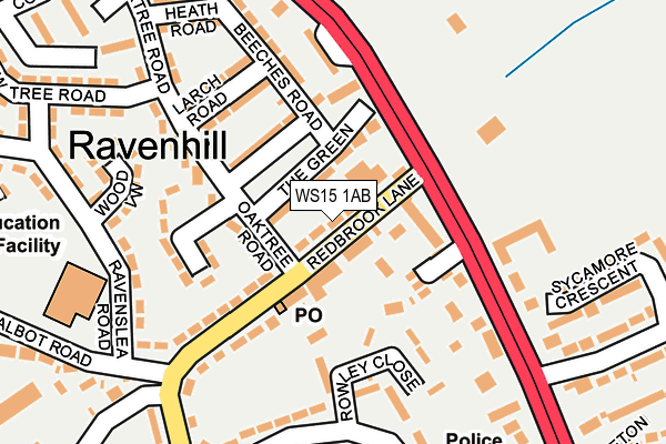 Map of KEOWN PROPERTIES LIMITED at local scale